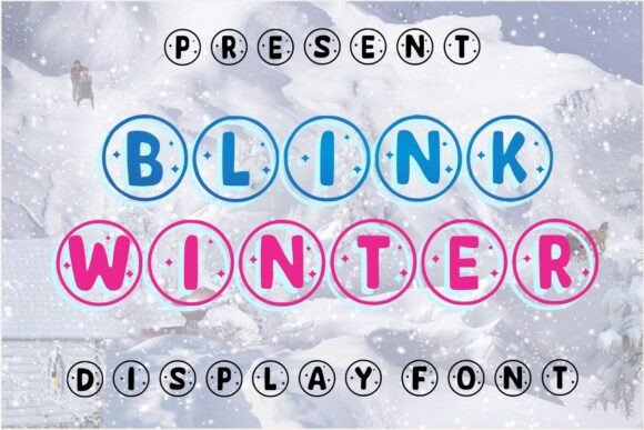 Blink Winter: A Charming Font for Crafters and Creators