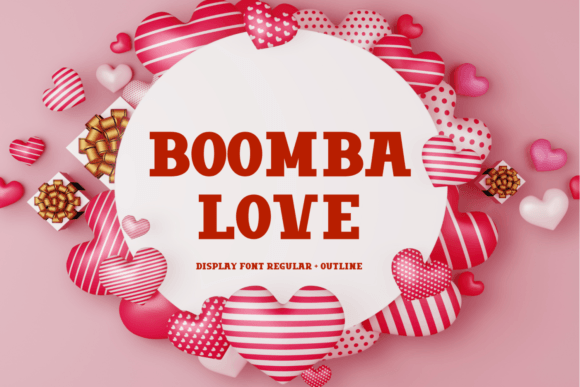 Boomba Love: A Bold and Playful Display Font