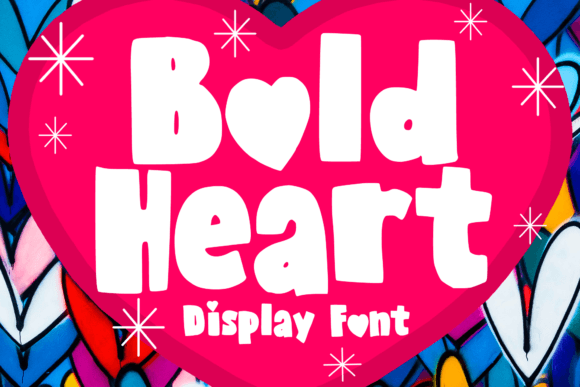 Boost Your Brand with Bold Heart: A Fun, Handwritten Font