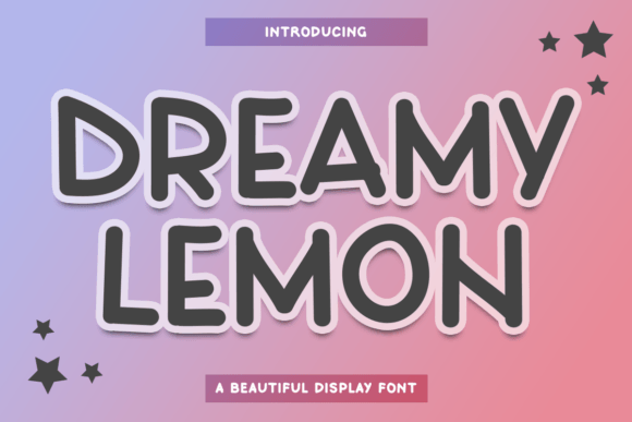 Boost Your Brand with Dreamy Lemon: A Fresh, Eye-Catching Font