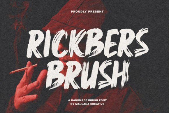 Boost Your Campaigns with Rickbers: A Vibrant Brush Font