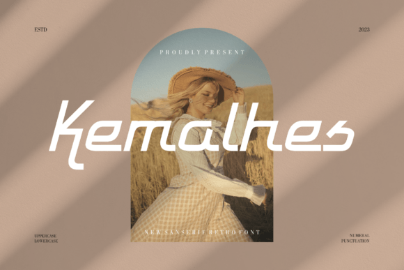 Discover Kemalhes: A Modern Display Font for Editorial Design