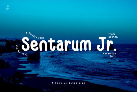 Discover Sentarum Jr: A Fun and Quirky Display Font
