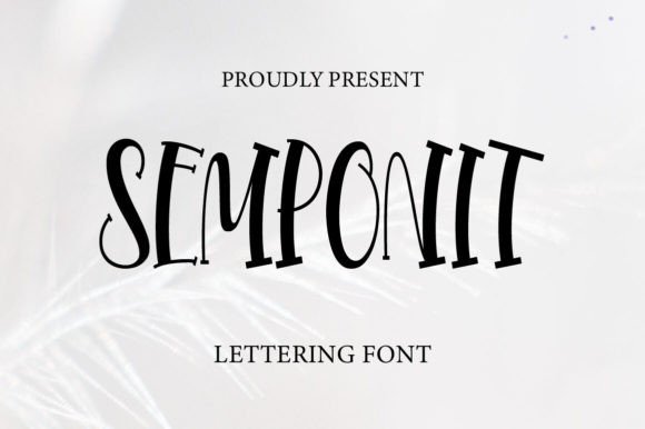 Discover the Elegance of Semponite: A Perfect Font for Makers