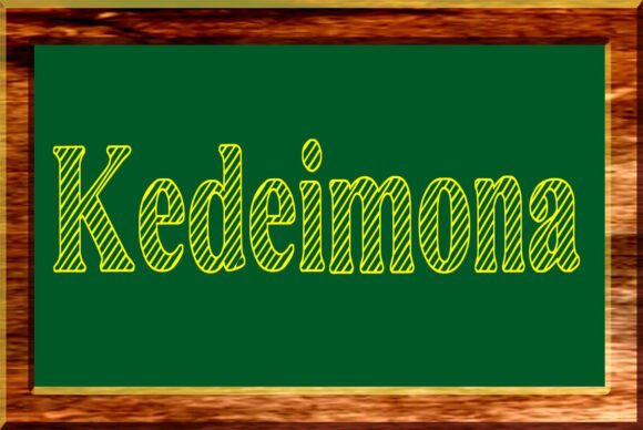 Discovering Kedeimona: A Charming Typeface for Editorial Design