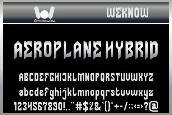 Enhance Your Brand with Aeroplane: A Stylish Display Font