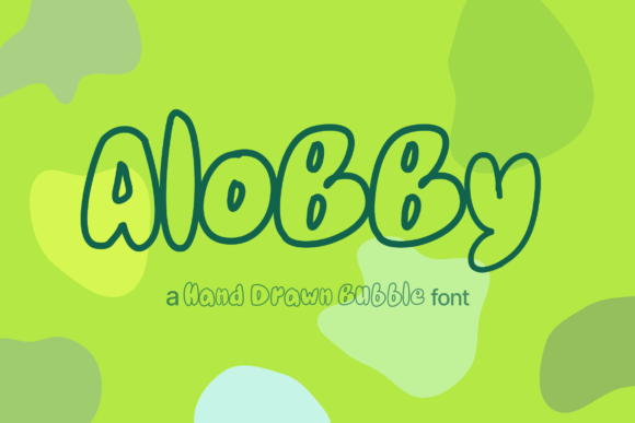 Enhance Your Brand with Alobby: A Charming Bubble Font
