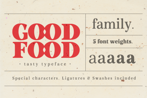 Enhance Your Brand with Good Food Font