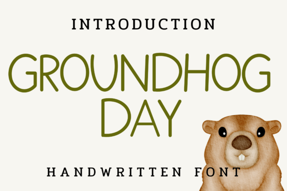 Enhance Your Brand with Groundhog Day Font