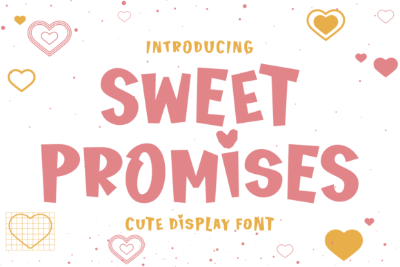 Enhance Your Craft with Sweet Promises Font
