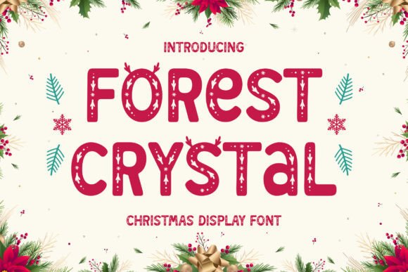 Forest Crystal: A Premium Display Typeface