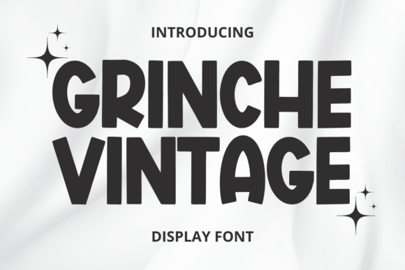 Grinche Vintage: A Timeless Font for Craft and Design