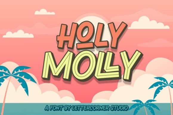 Holy Molly: A Cheerful and Bold Display Font for Creative Projects