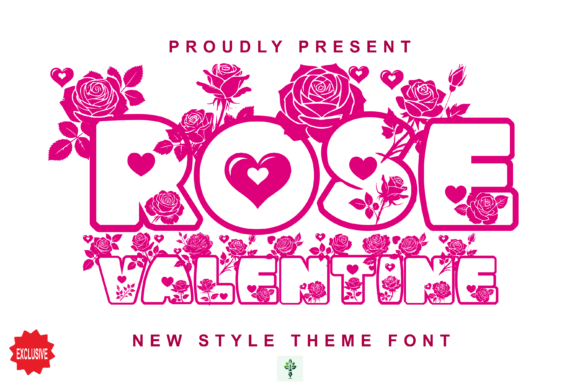 Rose Valentine: A Vibrant Typeface for Web Design