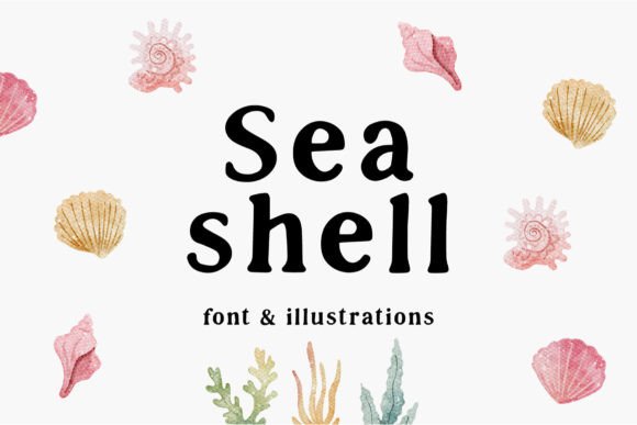Sea Shell: A Charming Display Font for Editorial Design