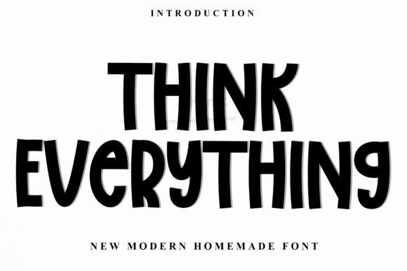 Think Everything: A Versatile Font for Editorial Design