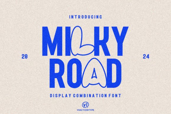 Transform Your Brand with Milky Road: A Unique Sans Serif Typeface