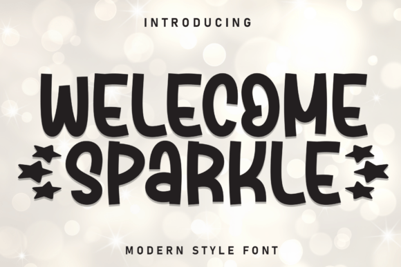 Welcome Sparkle: A Playful Handwritten Font for Web Design