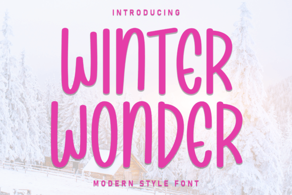 Winter Wonder: A Charming Font for Your Brand's Seasonal Sparkle