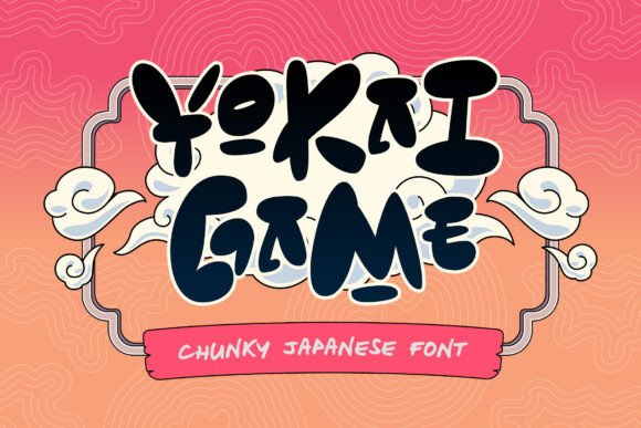 Yokai Game: A Bold Font for Creative Makers
